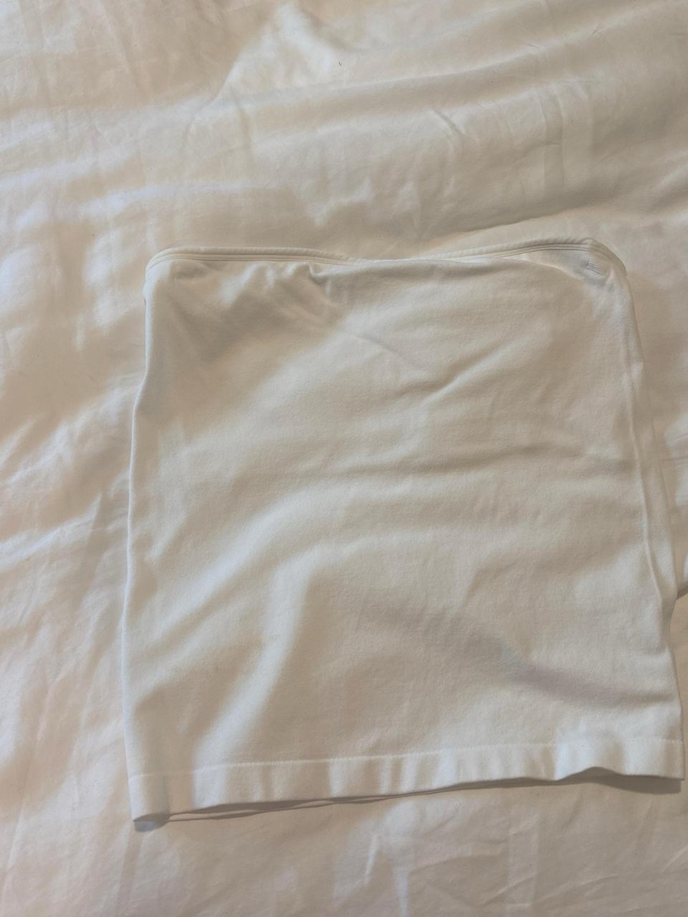 a new day White Strapless Tube Top